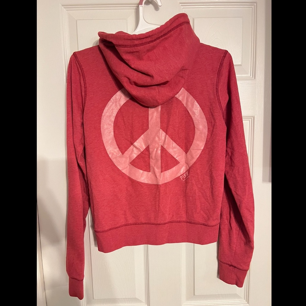 Peace sign hoodie
